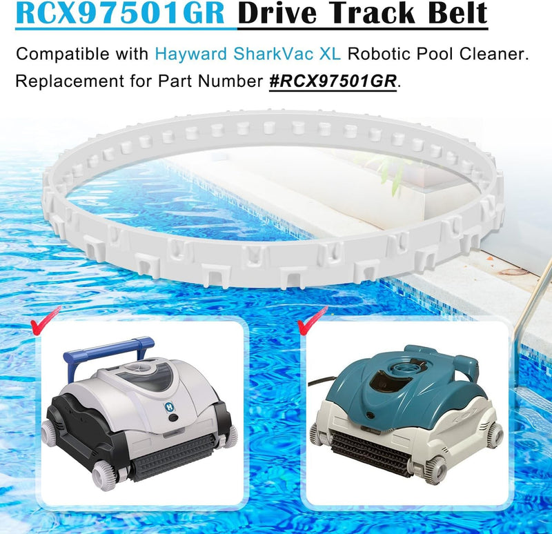 RCX97501GR Drive Track Belt for Hayward SharkVac XL Robotic Pool Cleaner