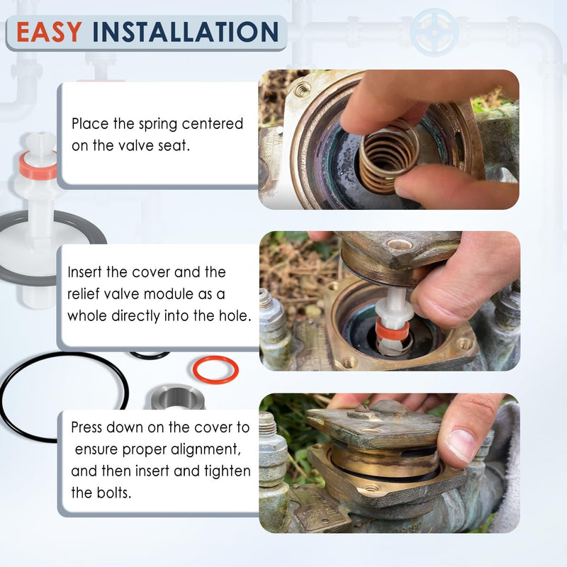 009M3 0888524 888524 Total Relief Valve Repair Kit for Watts 3/4 Inch