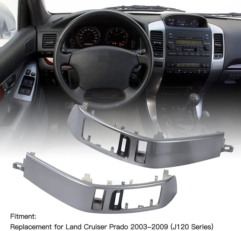 2003-2009 Toyota Land Cruiser Prado Instrument Air Vent Finish Panel Garnish