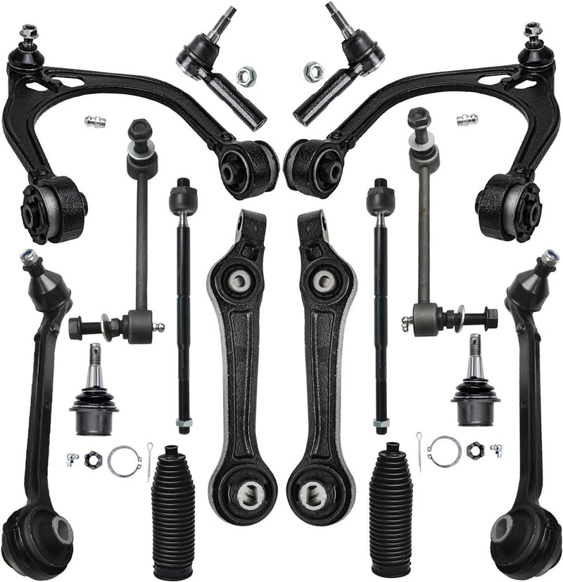 16Pc Suspension Front Control Arm Kit for 2011-2019 Dodge Charger Challenger 300
