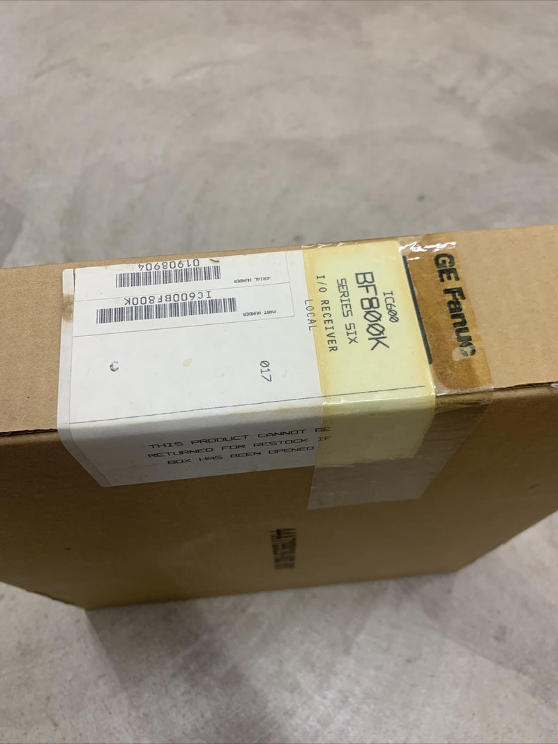DURAFORCE IC600BF800K Series Six Remote I O Receiver with Faceplate for GE Fanuc