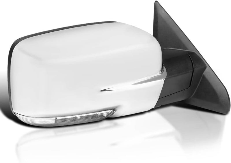 Chrome Power Folding Heated Right Mirror & LED Signal for Dodge Ram 1500 2013-19