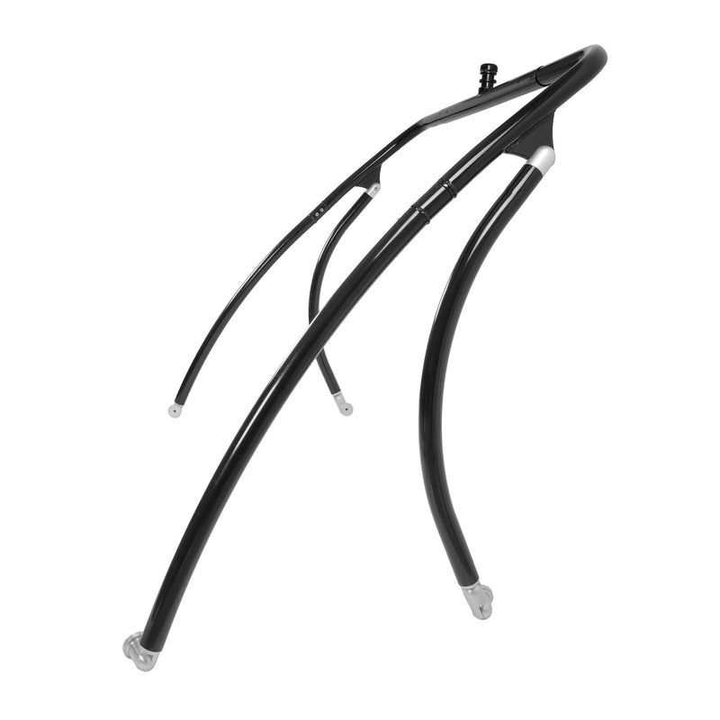 Wakeboard Tower for Most Boat 62"-103" Wide Aluminum Black