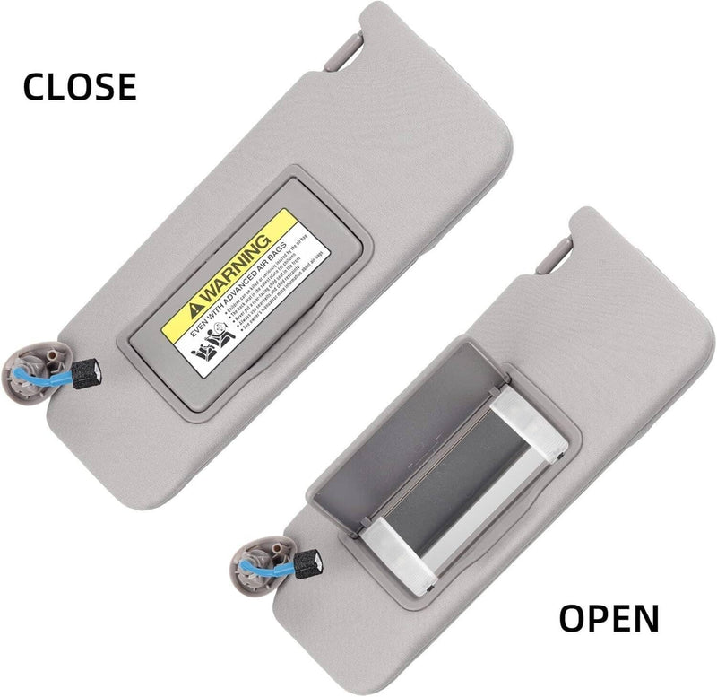 Mirror Glass Set Heated Blind Spot Detection for Toyota Corolla 19-22 2Pcs