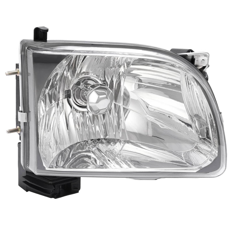 DURAFORCE White Headlights & Black Corner Light for Toyota Tacoma 2001 2002 2003 2004 4Pcs