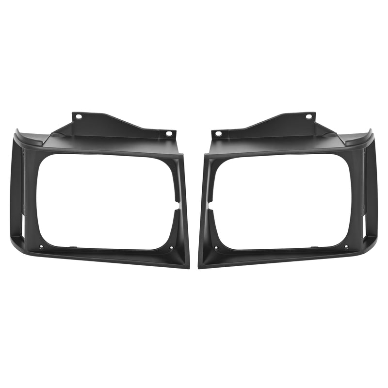 ABS Headlight Bezel Door Set for Chevrolet S10 for GMC S15 Jimmy 1982-1990 Pair