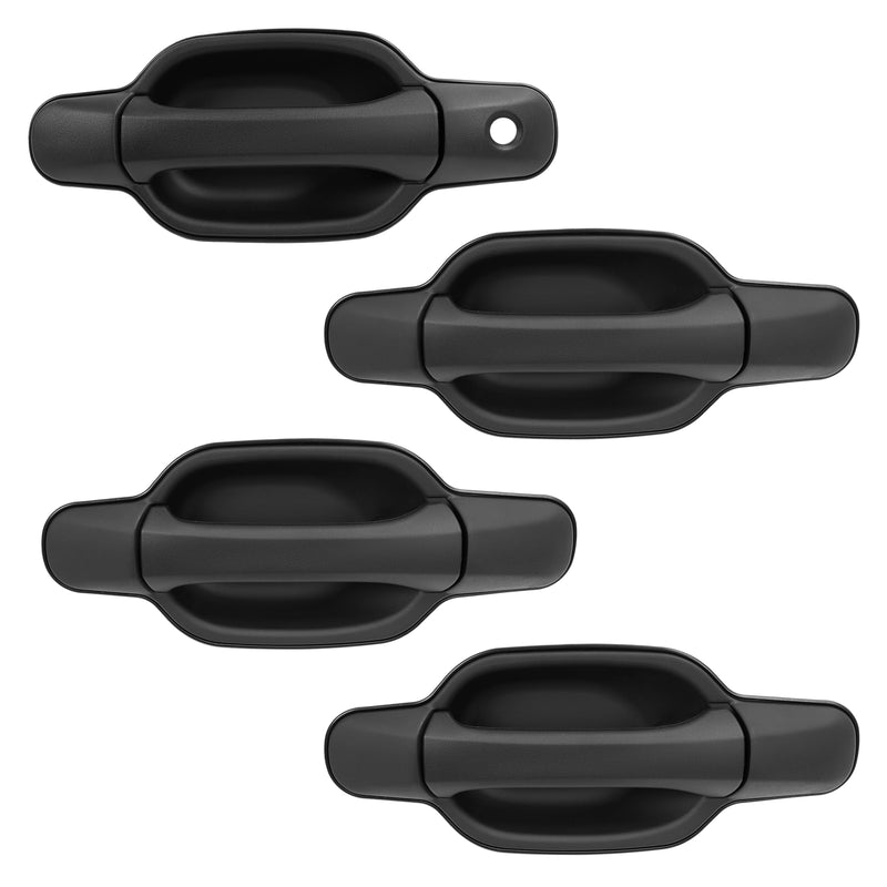Outer Door Handle for Chevrolet Colorado for GMC Canyon 2004-2012 4 Pieces
