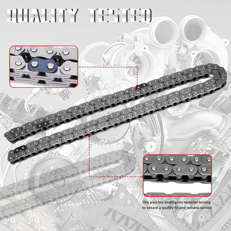 Timing Chain Kit with Water Pump for Buick Chevy GMC Pontiac 2.4L 2009-2017