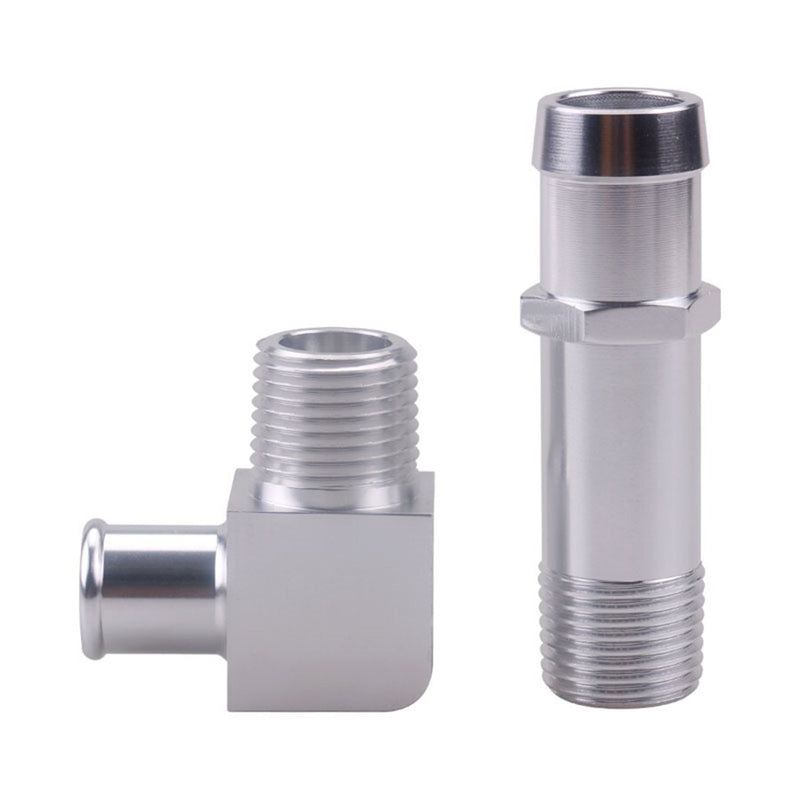 Heater Hose Fitting 3/4'' Water Pump 5/8'' 90 Degree Intake Alum 4530/9514x for
