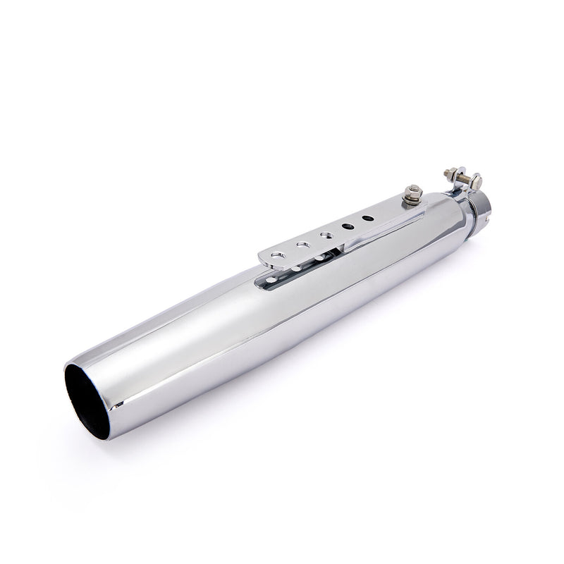 Universal Motorcycle Exhaust Pipe Muffler for Cafe Racer Bobber Chopper 2Pcs