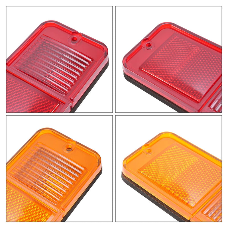 DURAFORCE Front Rear Side Marker Lights for Chevrolet and GMC C/K Pickup Trucks 1968-1972