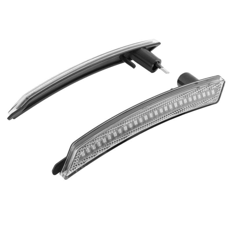 Side Marker Fender Lights Front Rear for Mini Cooper 2007-2015 R55 R56 R57 Set