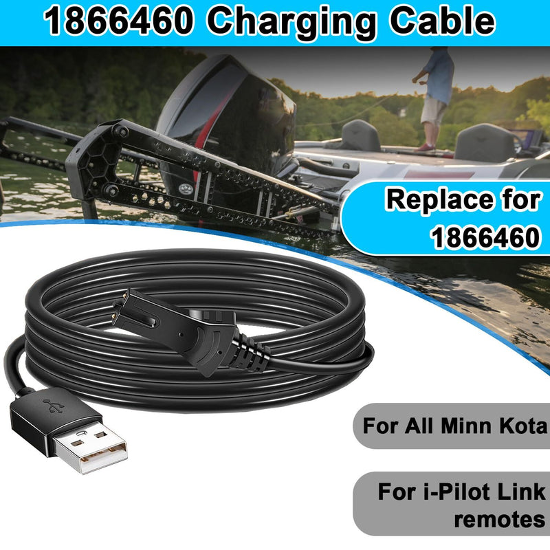 1866460 iPilot Link Remote Charging Cable for Minn Kota Replacement 2-Pack