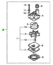 DURAFORCE 06193-ZZ0-000 Complete Water Pump Rebuild Kit for Honda Marine BF75D BF90D