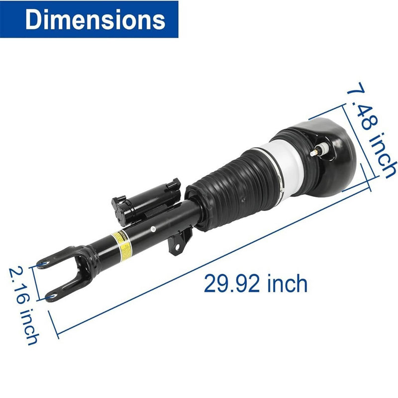 37106877554 Front Right Air Suspension Shock Strut for BMW 2016-2022