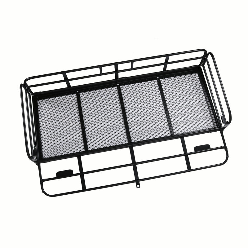 500lbs Car SUV Folding Rack Cargo Basket Trailer Hitch Mount Luggage Carrier