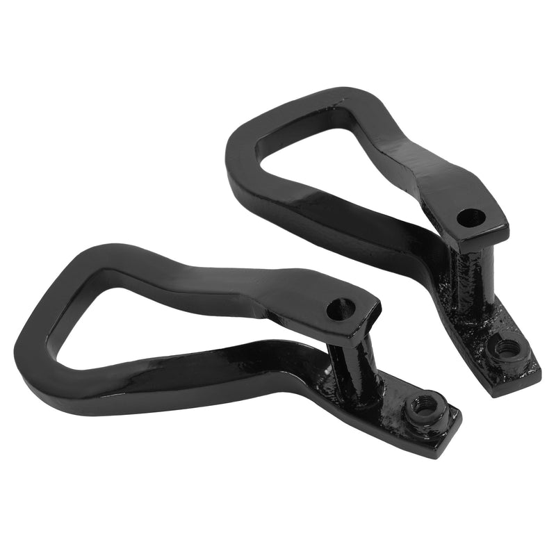 Heavy Duty Front Car Tow Hooks With Bolts for GMC Sierra 1500 2019-2026 Black