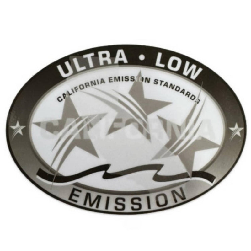 DURAFORCE Ultra Low Emission 3 Star Decals Stickers for SeaDoo Yamaha Honda Gray