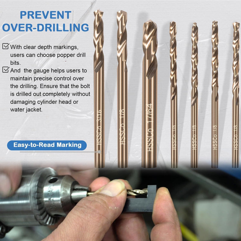 71600 Exhaust Manifold Drill Template for Ford V10 2V 3V 4.6L 5.4L 6.8L