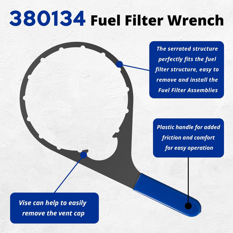 380134 382 Fuel Filter Wrench Colar Vent Cap for Detroit Cummins