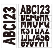 DURAFORCE 3" Boat Registration Decals A-Z Letters 0-9 Numbers 4 Sets