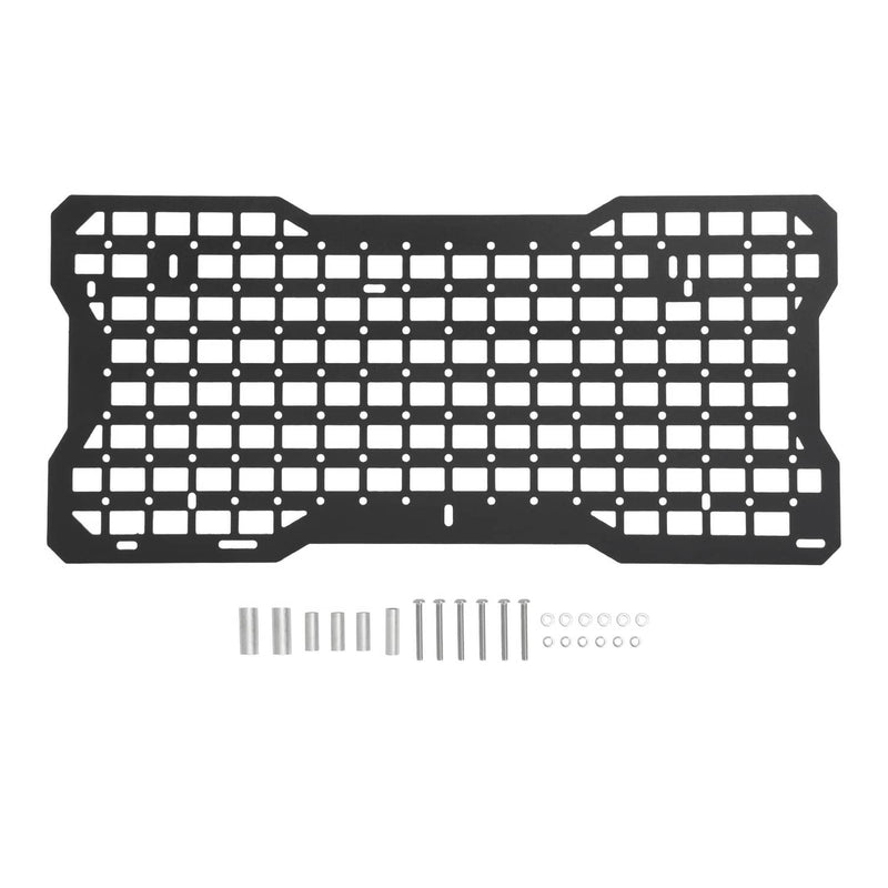 DURAFORCE Tailgate Tactical Panel Rear Door Cargo Organizer for Jeep Wrangler JK JL 18-26