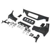 DURAFORCE Steel Armor Windshield Frame Cover Visor Cowl w/LED for Jeep Wrangler JK 2007-18