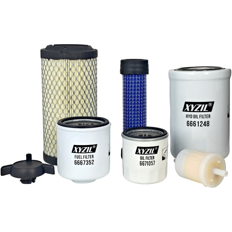 Maintenance Filter Kit for Bobcat E20 E20Z DX17Z DX19 E17 E17Z E19