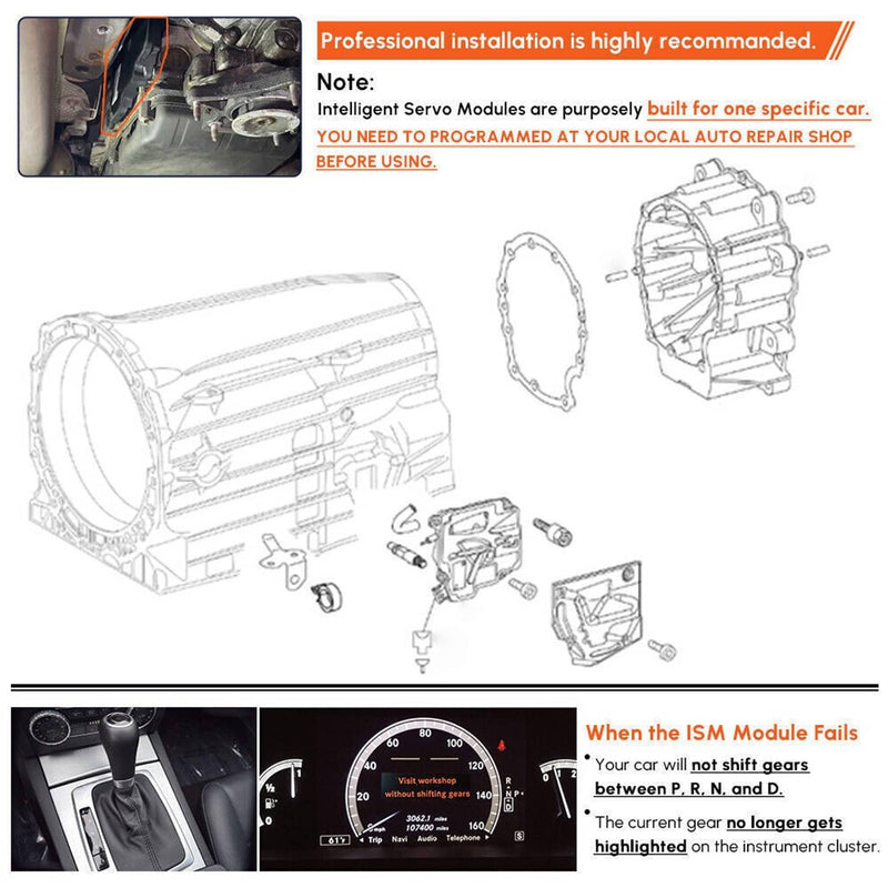 A0002701852 722.9 ISM Intelligent Servo Module for Mercedes-Benz Programmed