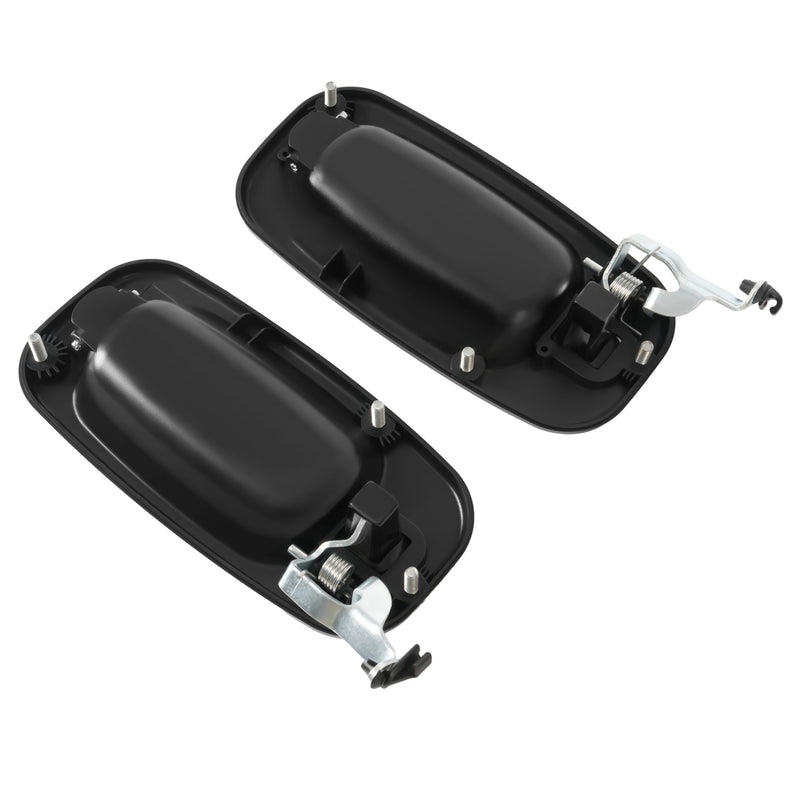 Rear Left Right Outside Door Handles for Silverado Sierra 1500 2500 99-06 2PCS