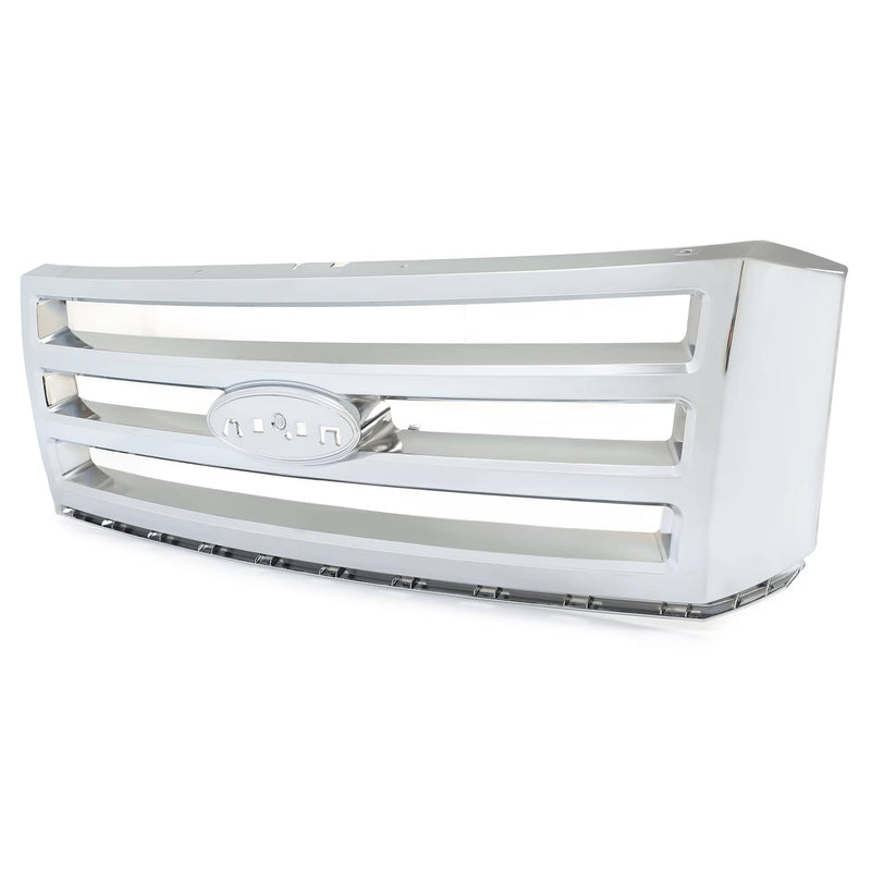 DURAFORCE Front Grille Assembly Chrome Shell And Insert for Ford Expedition 2007-2014