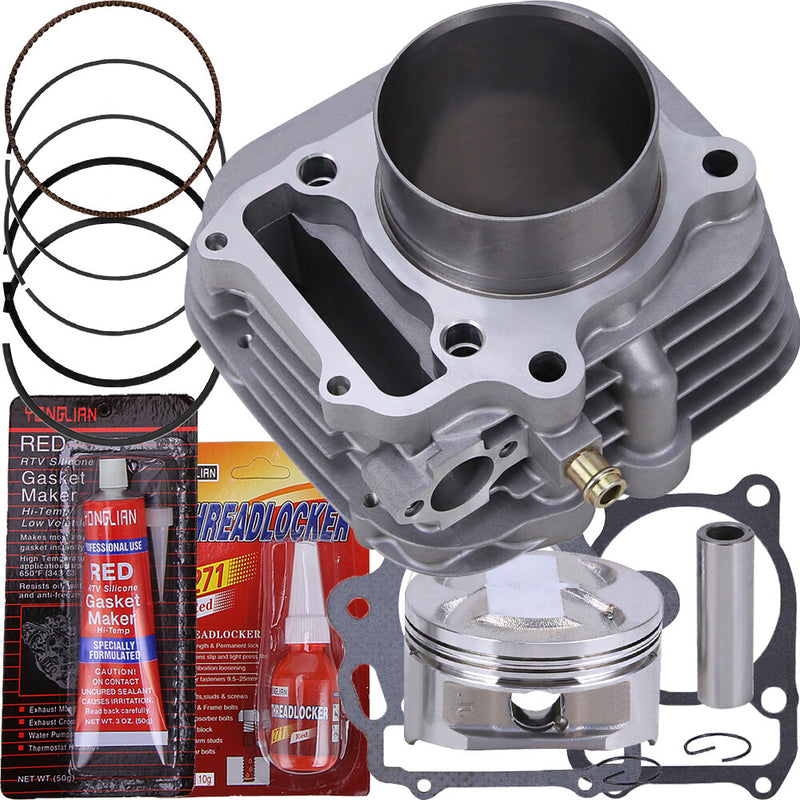 TRX300EX Top End Rebuild Kit Cylinder Piston Gaskets 80mm for Honda 1993-2008