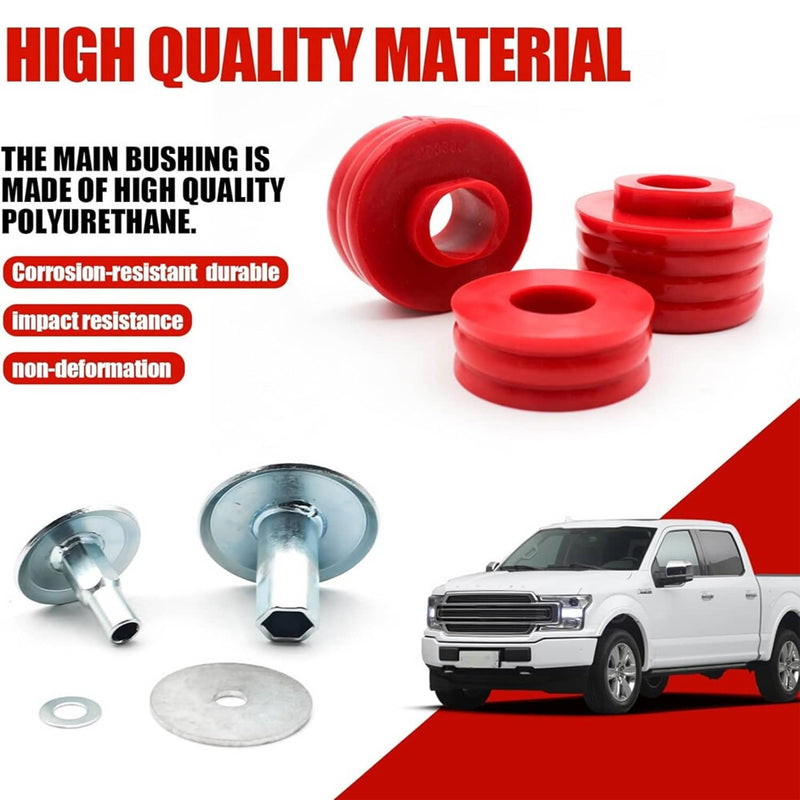 KF04058BK Body Cab Mount Bushings Kit for 1999-07 Ford F250 F350 Super Duty