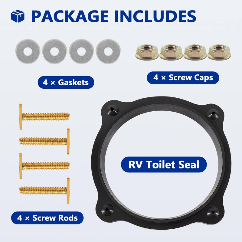 385310063 SE341549 RV Floor Flange Seal Mounting Kit for Dometic Sealand
