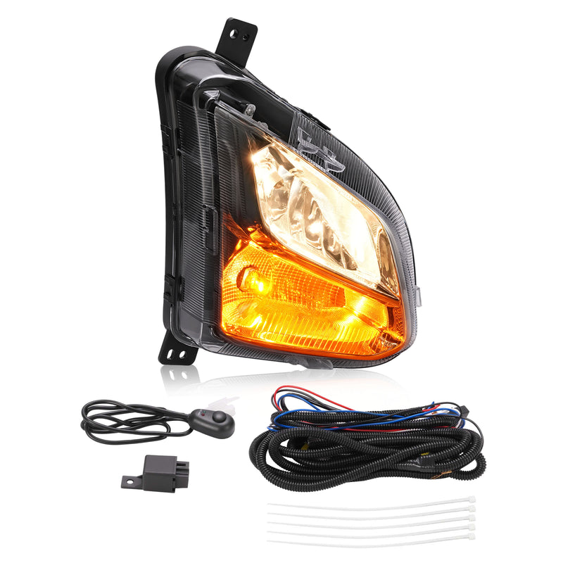 Right Side Fog Light Turn Signal Lamp for Chevy Equinox 2018-2021 Bulbs