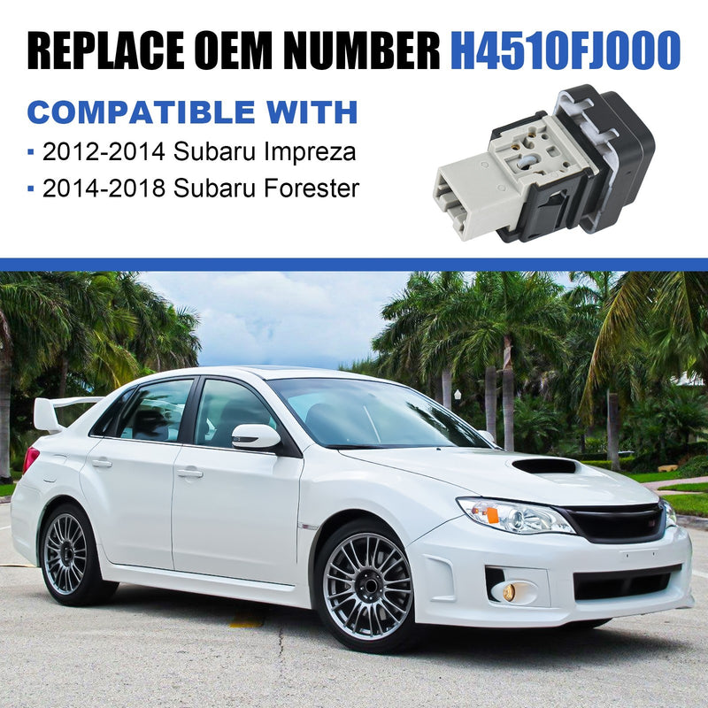 H4510FJ000 Dash Fog Light Lamp Switch for Subaru Impreza Forester 2012-2018