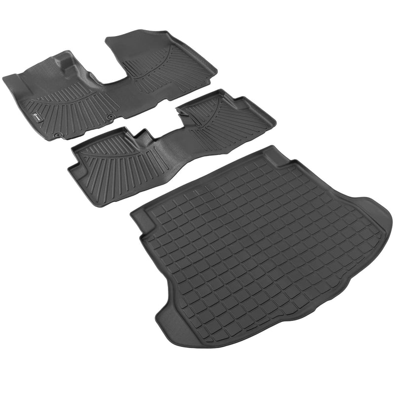 All Weather Floor Mats & Cargo Liner for Honda CRV LX SE EX EX-L 2007-2011 TPE