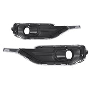 DURAFORCE Fog Light Trim Bezel Chrome for GMC Acadia 2017-2019 Passenger Driver Side