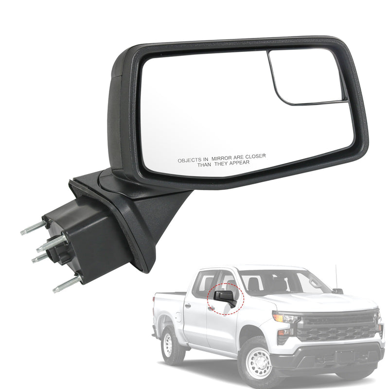 Passenger Right Side Power Heated Mirror for Chevrolet Silverado 1500 2019-2023