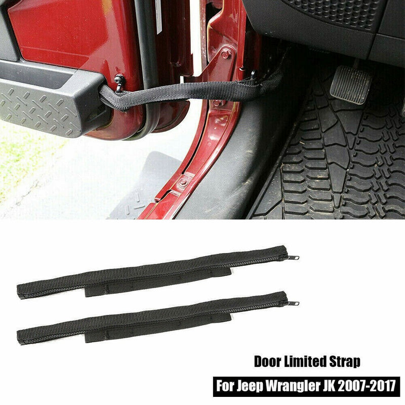 Door Limiting Check Strap Wire Protecting Harness for Jeep Wrangler JK JKU JL JT