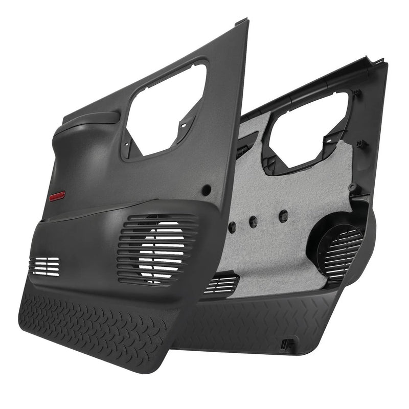 DURAFORCE Interior Gray Door Panel Trim for Chevy Kodiak for GMC Topkick 2003-2009 2DR