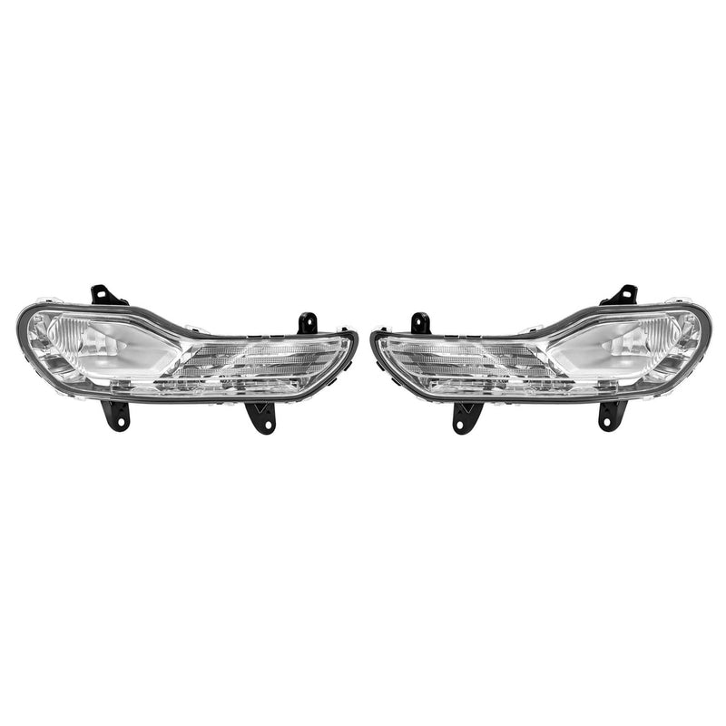 DURAFORCE Pair Front Fog Light Bumper Lamps Left Right for Ford Escape Kuga 2013-2016