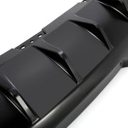 DURAFORCE Rear Bumper Lower Diffuser Lip for Dodge Dart 2013-2016 GTS Style PP Black