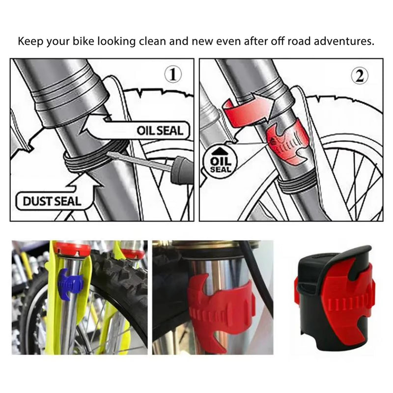 Motorcycle Front Oil Clean Seal 45-55mm Fork Cleaner Shock Absorber Repair Tool