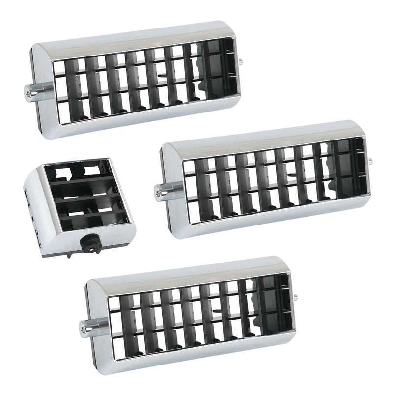 A/C Dash Vent Set 4 Pcs for Chevy GMC Truck 1973 1974 1975 1976 1977 1978 1979 8