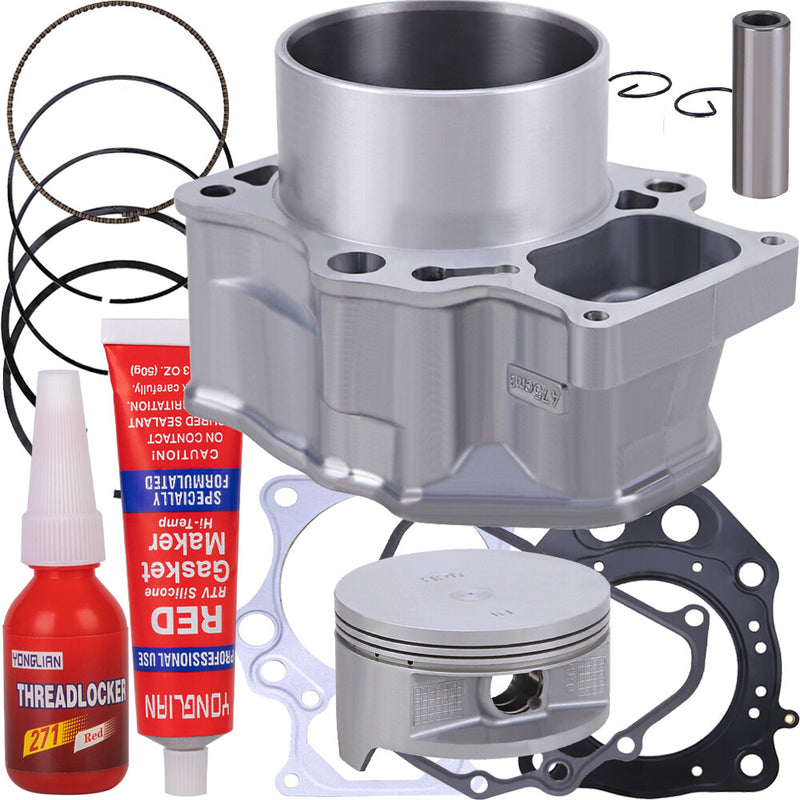 Top End Rebuild Kit Cylinder Piston for Honda TRX500 FM FE FPE FPM 2012-2019