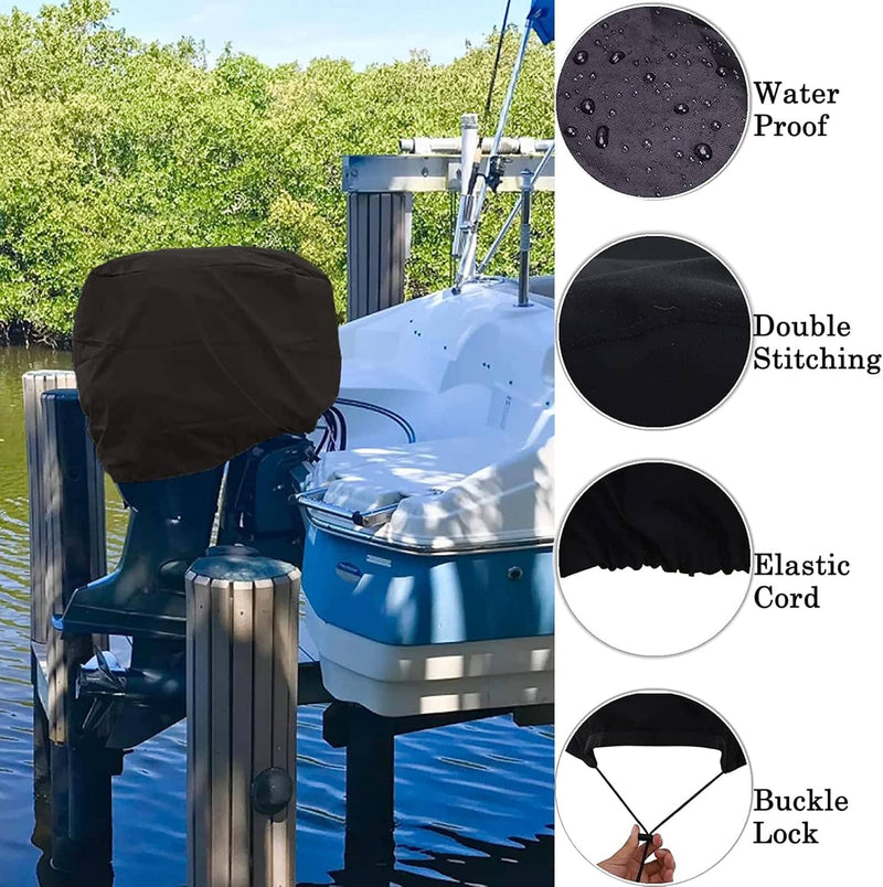 DURAFORCE 30-60 HP Trailerable Boat Outboard Motor Engine Storage Cover Dust Waterproof