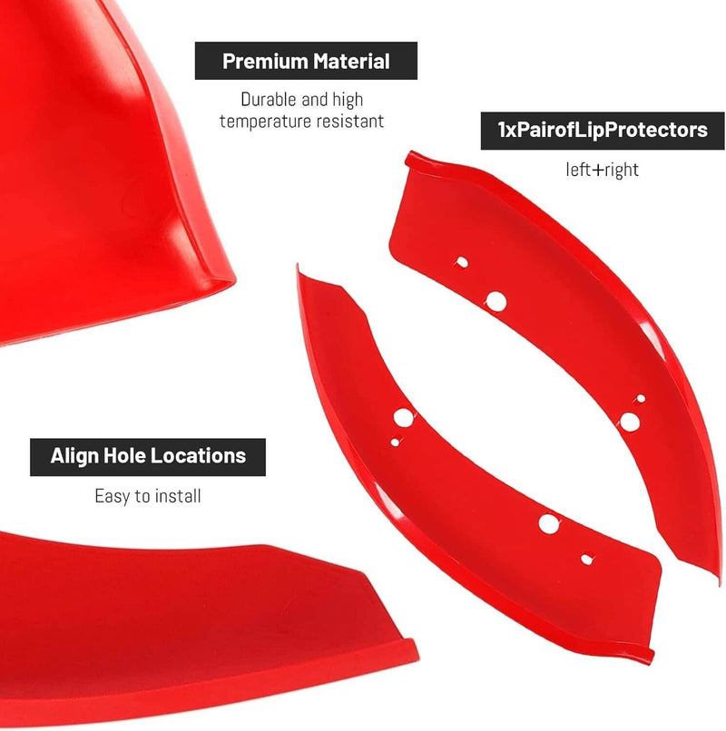 Front Bumper Lip Splitter Trim Cover for Dodge Charger SRT Scat 2015-2021