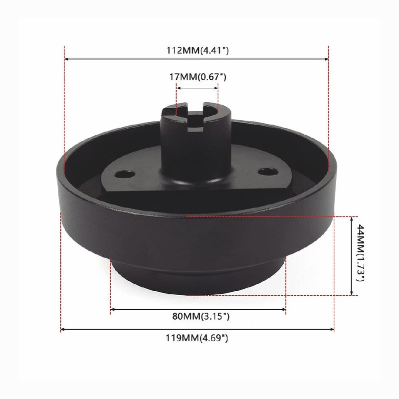 131H Quick Release Steering Wheel Short Hub Adapter for Honda Civic 2001-2011
