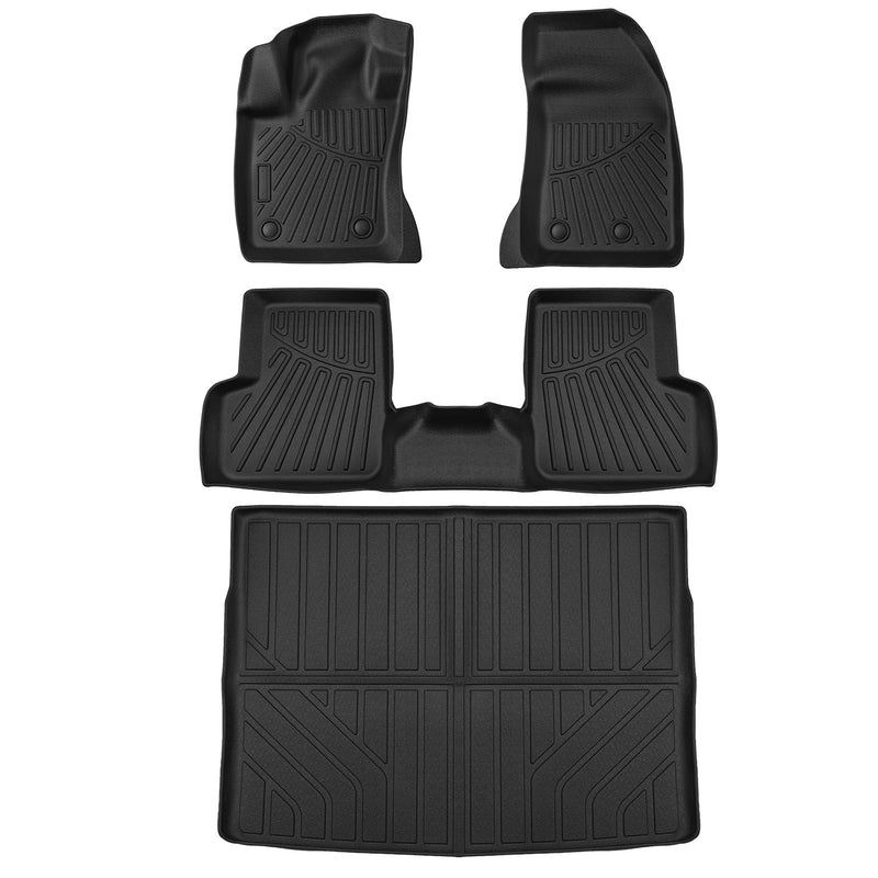 Full Set Floor Mats & Trunk Cargo Liner for Jeep Renegade 2015-2023 All-Weather
